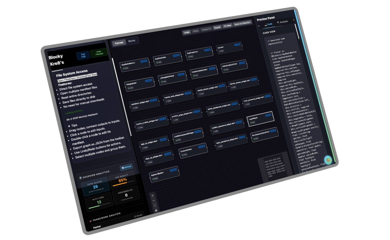 Blocky - Multi-Language Code Composer app screenshot