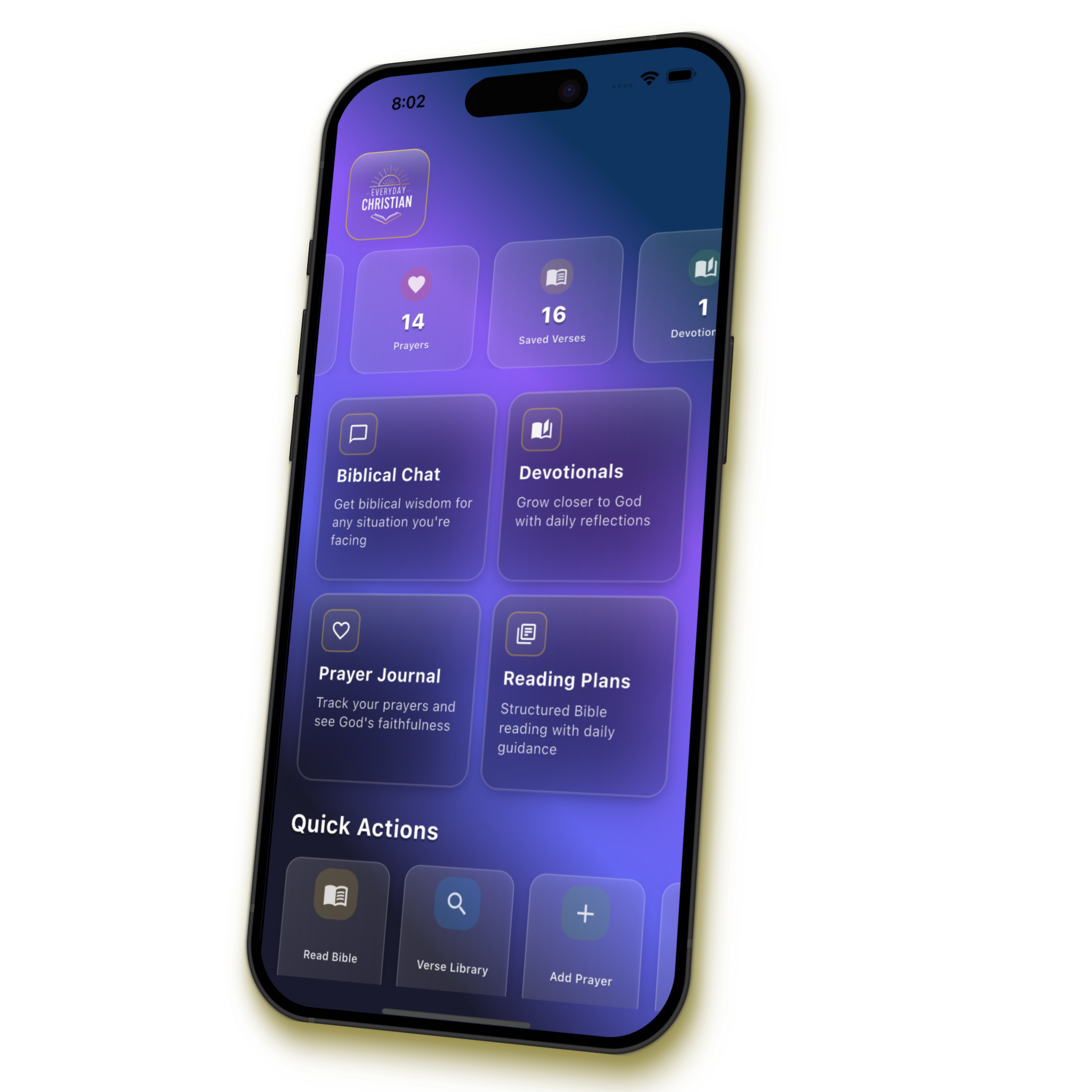 Everyday Christian app screenshot
